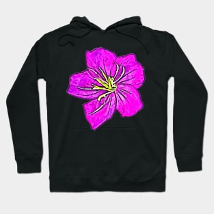 Spanish Shawl Flower Heterocentron Elegans Pink Aesthetic Pattern Hoodie